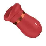 Simulador de sexo oral com formato de boca,10 modos de vibração estímulos 10 modos de sucção - Imagem 12