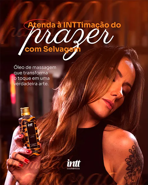 Selvagem Intt óleo para massagem sensual 130ml by Fatima Moura