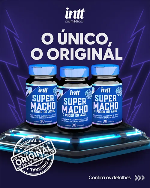 Super Macho Intt estimulante sexual masculino O Único, O Original