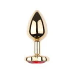 Plug Anal Pequeno Aço Dourado Coração - Imagem 14