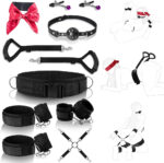 Kit de Bondage Conjunto de 9 Kits de Restrições BDSM para Sexo e Bondage para Mulheres - Imagem 2
