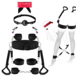 Kit de Bondage Conjunto de 9 Kits de Restrições BDSM para Sexo e Bondage para Mulheres