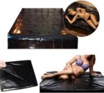 Lençol Impermeável para Cama Molhada para Casais 210 x 210 cm Espessura 0,18 mm - Imagem 3