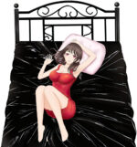 Lençol Impermeável para Cama Molhada para Casais 210 x 210 cm Espessura 0,18 mm - Imagem 2