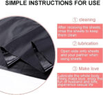 Lençol Impermeável para Cama Molhada para Casais 210 x 210 cm Espessura 0,18 mm - Imagem 6