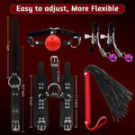 Kit Instinto BDSM com 4 Itens para Restrição - Imagem 8
