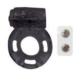 Anel peniano com estimulador clitorial em formato de borboleta - Vem com 2 pares de baterias - Imagem 3