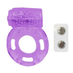 Anel peniano com estimulador clitorial em formato de borboleta - Vem com 2 pares de baterias - Imagem 4