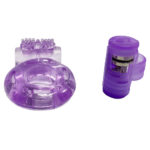 Anel peniano com estimulador clitorial em formato de borboleta - Vem com 2 pares de baterias - Imagem 10