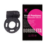 Anel peniano em formato de borboleta com estimulador clitorial - Imagem 9