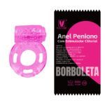 Anel peniano em formato de borboleta com estimulador clitorial - Imagem 6