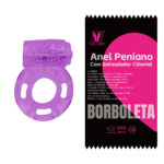 Anel peniano em formato de borboleta com estimulador clitorial - Imagem 7