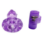 Anel peniano com estimulador clitorial em formato de bichinhos - Vem com 2 pares de baterias - Imagem 8