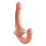 Pênis Dildo Duplo Strapless 20x3,3x2,6cm - Imagem 9