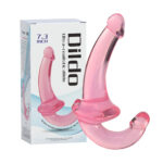 Pênis Dildo Duplo Strapless 20x3,3x2,6cm - Imagem 3