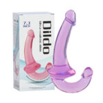 Pênis Dildo Duplo Strapless 20x3,3x2,6cm - Imagem 2