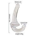 Pênis Dildo Duplo Strapless 20x3,3x2,6cm - Imagem 21