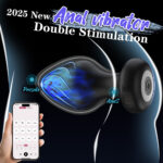 Plug Anal Vibratório com Controle por Aplicativo à Distância - 9 Funções em Silicone Macio - Imagem 2
