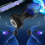 Plug Anal Vibratório com Controle por Aplicativo à Distância - 9 Funções em Silicone Macio - Imagem 3