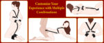 Kit de Bondage Sexual 7 em 1 - Conjunto Completo de Algemas e Acessórios - Imagem 17
