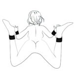 Kit BDSM Algemas de Pulso e Coxa - Conjunto de Restrição para Bondage - Imagem 12