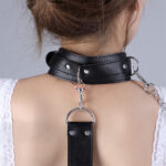 Kit Bondage de Imobilização com Corrente de Tração - Coleira e Algemas - Imagem 9