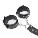 Kit Bondage de Imobilização com Corrente de Tração - Coleira e Algemas - Imagem 13