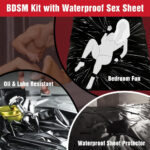Kit Bondage para Cama com Lençol Impermeável e Sistema de Restrição - Imagem 10