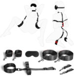 Conjunto de Bondage Profissional 8 em 1 - Kit de Imobilização Total Ajustável - Imagem 11