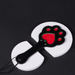 Palmatória de Mão Pata de Gato com Alça - Palmatória para Jogos de Dominação - Imagem 2