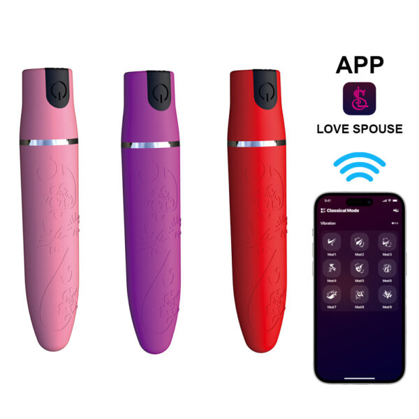 Bullet Vibrador Inteligente Conectado ao Celular - 10 Modos de Vibração