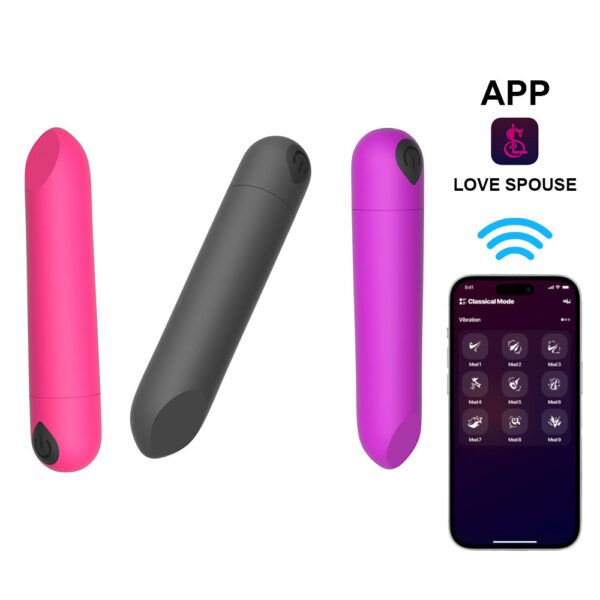 Vibrador Bullet Wireless Pro: 10 Modos de Vibração com Conexão App