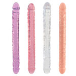 Dildo Duplo Realístico 33,5cm - Estimulação Dupla e Versatilidade