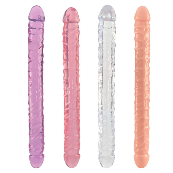 Dildo Duplo Realístico 33,5cm - Estimulação Dupla e Versatilidade