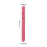 Dildo Duplo Realístico 33,5cm - Estimulação Dupla e Versatilidade - Imagem 14