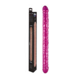 Pênis Dildo Duplo 43x4cm formato realístico com glande e texturas - Imagem 12