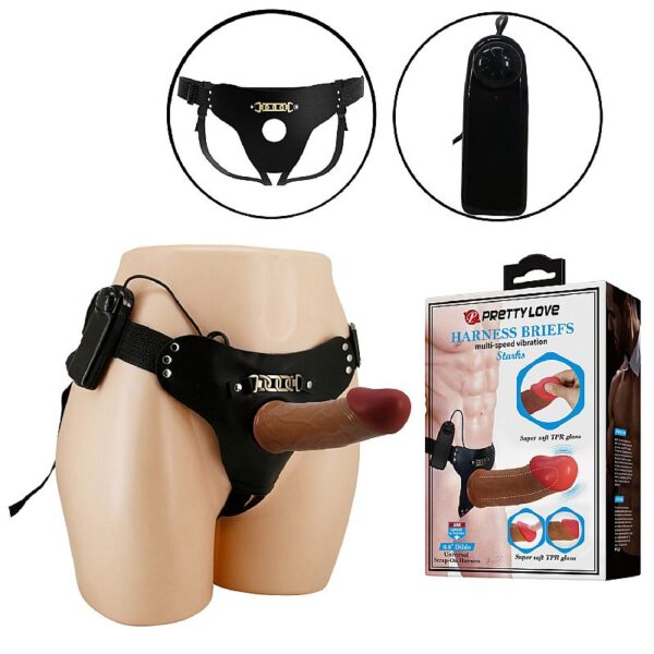 Capa Peniana com Cinta Ajustável com Vibro - Pretty Love Starks