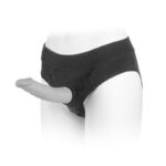 Cinta peniana Harness Strapon Formato Cueca em Elastano - Encaixe Firme - Imagem 2