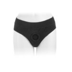 Cinta peniana Harness Strapon Formato Cueca em Elastano - Encaixe Firme - Imagem 4