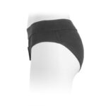 Cinta peniana Harness Strapon Formato Cueca em Elastano - Encaixe Firme - Imagem 3