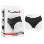 Cinta peniana Harness Strapon Formato Cueca em Elastano - Encaixe Firme - Imagem 7