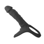 Capa Peniana com Cinta Ajustável e Suporte para Dildo - 15,2cm - Imagem 4