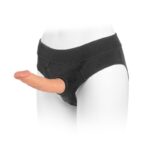 Cinta Peniana Formato Cueca com Pênis Acoplado - Elastano Premium - Imagem 2
