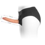 Cinta Peniana Formato Cueca com Pênis Acoplado - Elastano Premium - Imagem 3