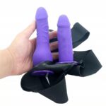 Cinta Peniana com 2 Dildo Duplo - 10 modo de Vibração - Imagem 5