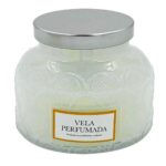 Vela Decorativa Aromática GiftHome 7,5x9cm em Parafina com Suporte e Tampa - Imagem 3