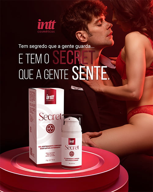 Gel Adstringente Íntimo Feminino Secret Intt 17ml frasco produto