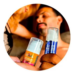 Gel excitantes masculinos e femininos sex shop