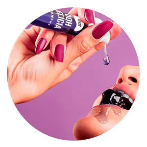 Produtos e geis para sexo oral