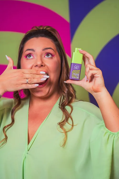 Pico Pulse Gel que Suga Pulsa Vibra e Sensibiliza INTT sabor Uva Verde